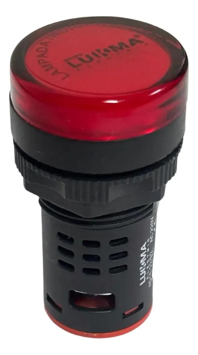 D_NQ_NP_2X_600902-MLB83174608064_042025-F-sinaleiro-led-redondo-luz-vermelha-220v-22mm-lukma